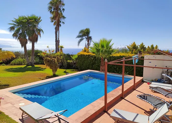 Carioca - With Private Pool, Marvelous Garden And Amazing Ocean View El Sauzal
